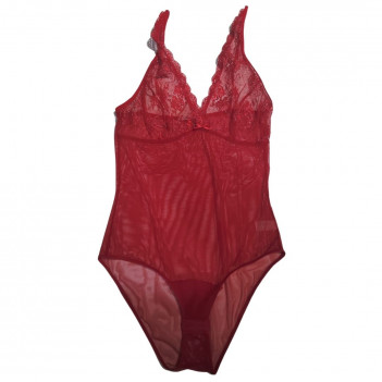 Body pizzo rosso