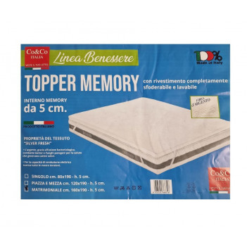 Topper memory 5cm...